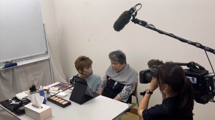 メイクアップの取り組みが8/3のNHKでテレビ放送されました!